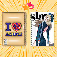 Блокнот на пружині в клітинку 48 арк. Chained Soldier / Раб спеціального призначення 014