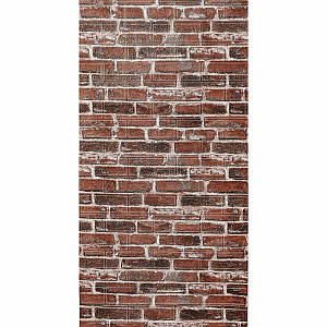 Самоклеюча 3D панель 3080x700x3мм Червона Катеринославська Цегла SW-00001761