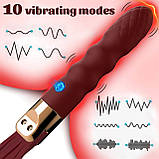 Вібратор-батіг з 10 режимами вібрації та режимом пульсації Mifana Virbating Whip, фото 5