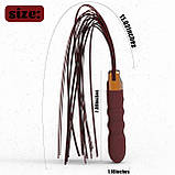 Вібратор-батіг з 10 режимами вібрації та режимом пульсації Mifana Virbating Whip, фото 9