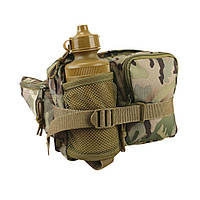 Сумка поясная с флягой Waist Bag with Bottle Kombat UK BTP Multicam