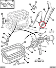 Трійник (корпус) щупа рівня оливи Iveco Daily E3 (2000-2005) 2.8, 99441398, GP, Італія, фото 7