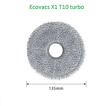 Серветка ганчірки для робота-пилососа Ecovacs Deebot T10 turbo X1 ( DEX11 ) T20 ( DLX23 ) T30 ( DDX14 ) X2 6 шт, фото 5
