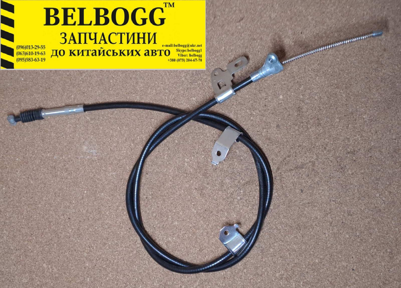 Трос гальма стоянки лівий на BYD F3 Бід Ф3, фото 1