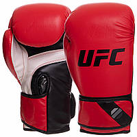 Перчатки боксерские UFC PRO Fitness UHK-75111 размер 18 унции цвет красный hr