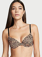 Бюстгалтер Victoria's Secret Sexy Tee Lightly-Lined Demi Bra 32С Леопард