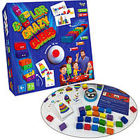 Настольная игра для детей Danko Toys CCC-02-01U G, Color Crazy Cubes, со звонком (CCC-02-01U-RT)