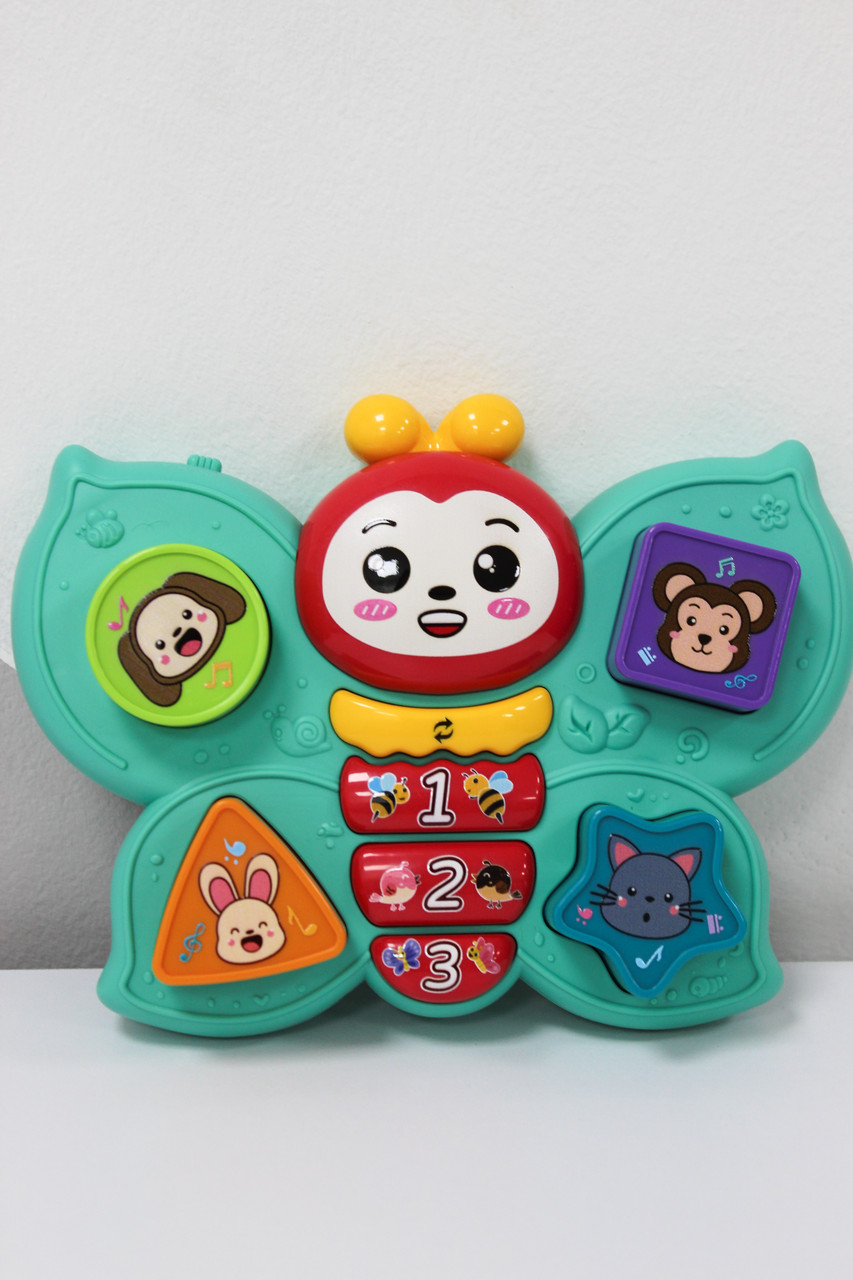 Музична іграшка сортер для малюків Метелик 07955 "TK Group", фото 1