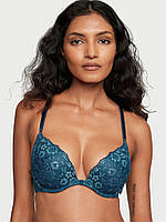 Бюстгальтер Victoria's Secret Sexy Tee Posey Lace Push-Up Bra 38D Синий