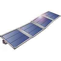 Портативная солнечная панель Choetech Foldable Solar Charger SC004 14W [104735]