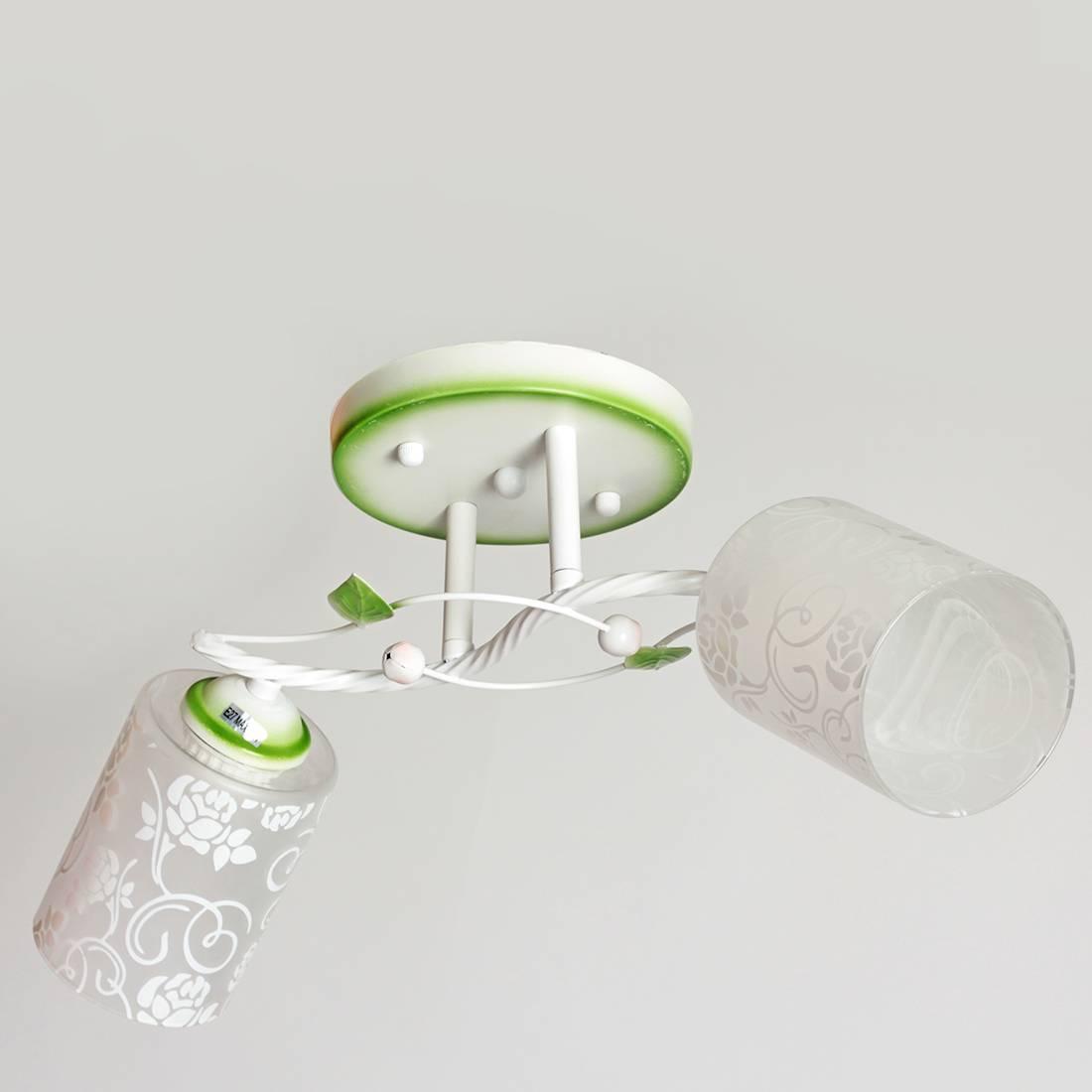 Люстра стельова на два плафони