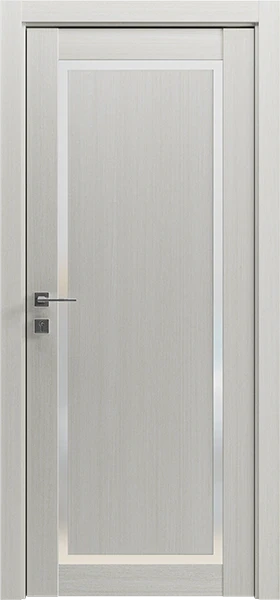 Міжкімнатні Двері Гранд Lux 10 Сосна крем скло сатин