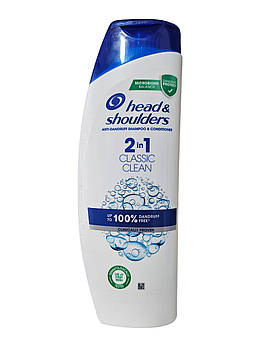 Шампунь та бальзам-ополіскувач 2 в 1 Head & Shoulders Classic Clean, 360 мл