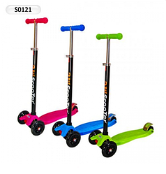 Самокат триколісний S0121G (Зелений)