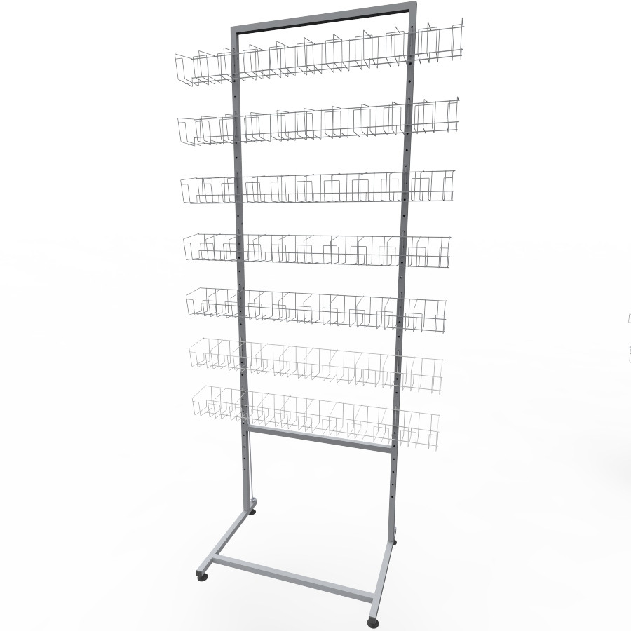 Стелаж "Єва-90" - під насіння, спеції - 7 полиць (9 см)