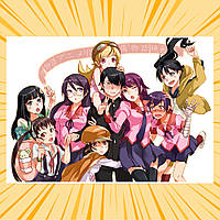 Плакат А4 Аніме Monogatari / Моногатарі