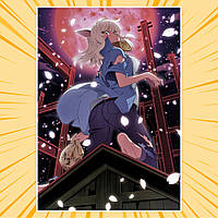 Плакат А4 Аніме Monogatari / Моногатарі 005