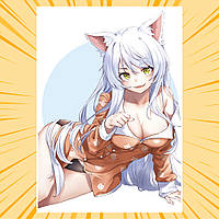 Плакат А4 Аніме Monogatari / Моногатарі 007