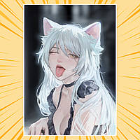 Плакат А4 Аніме Monogatari / Моногатарі 008