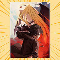 Плакат А4 Аніме Monogatari / Моногатарі 016