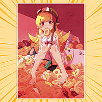 Плакат А4 Аніме Monogatari / Моногатарі 017