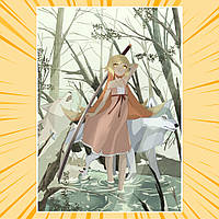 Плакат А4 Аніме Monogatari / Моногатарі 020