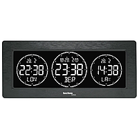 Годинник Настільний Електронний для дому Technoline WT458 Black (WT458) Німеччина, фото 5