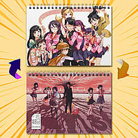 Скетчбук А5 48 арк. 150 гр.м² Monogatari / Моногатарі