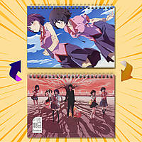 Скетчбук А5 48 арк. 150 гр.м² Monogatari / Моногатарі 003