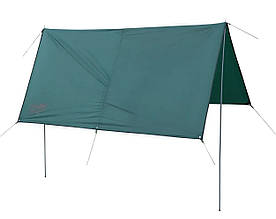 Тент туристичний зі стійками і чохлом Tramp Tent 3х3 зелений