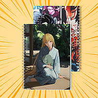 Зошит А5 48 арк. на пружині у клітинку 60 гр.м² Monogatari / Моногатарі 021