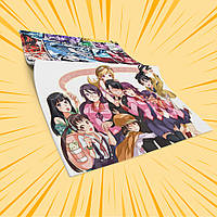 Зошит А5 48 арк. на скобі у клітинку 60 гр.м² Monogatari / Моногатарі