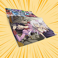 Зошит А5 48 арк. на скобі у клітинку 60 гр.м² Monogatari / Моногатарі 004