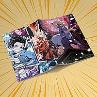 Зошит А5 48 арк. на скобі у клітинку 60 гр.м² Monogatari / Моногатарі 005