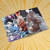 Зошит А5 48 арк. на скобі у клітинку 60 гр.м² Monogatari / Моногатарі 006