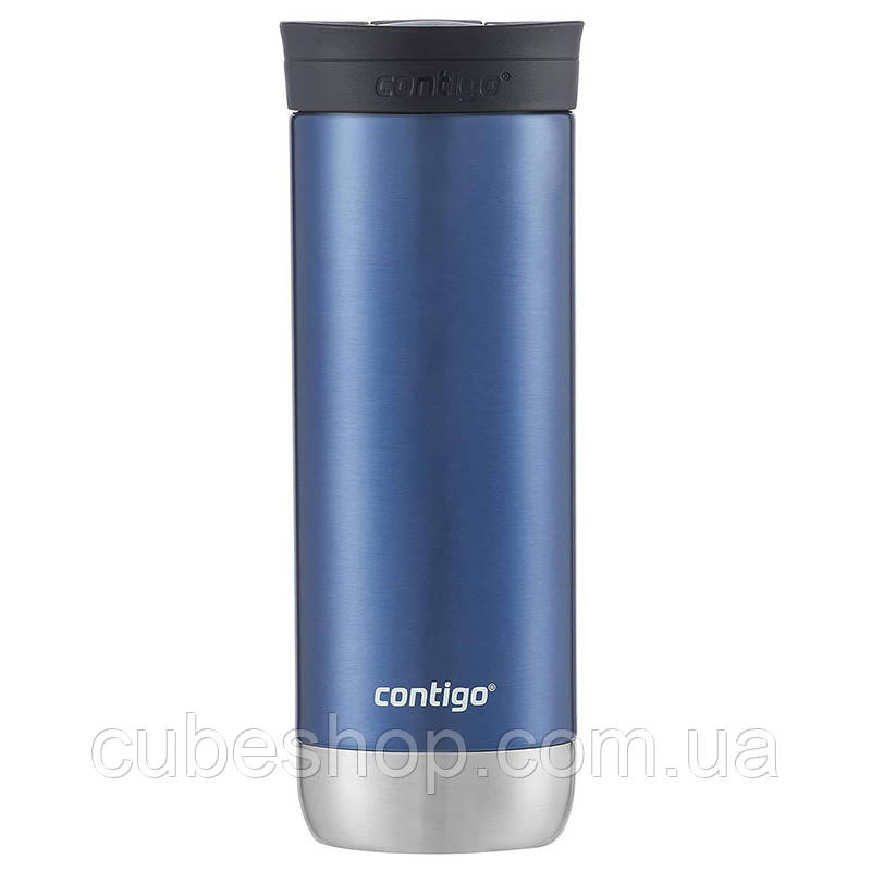 Термокружка Contigo Huron New Couture Snapseal Blue Corn (590 мл)