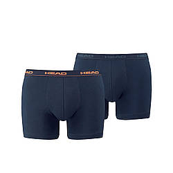 Труси-боксери Head Basic Boxer 2-pack navy S navy blue 841001001-493