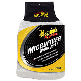 Рукавиця мікрофіброва для мийки Meguiar's X3002EU Microfiber Wash Mitt, 19 х 29 см