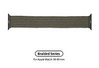 Ремінець Armorstandart Braided Solo Loop для Apple Watch 38mm/40mm/41mm Inverness Green Size 2 ARM58063
