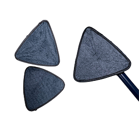 Насадка змінна для трикутної швабри з мікрофібри 2 шт для вологого прибирання підлоги моп з віджимом