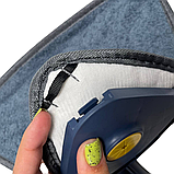 Насадка змінна для трикутної швабри з мікрофібри 2 шт для вологого прибирання підлоги моп з віджимом, фото 9