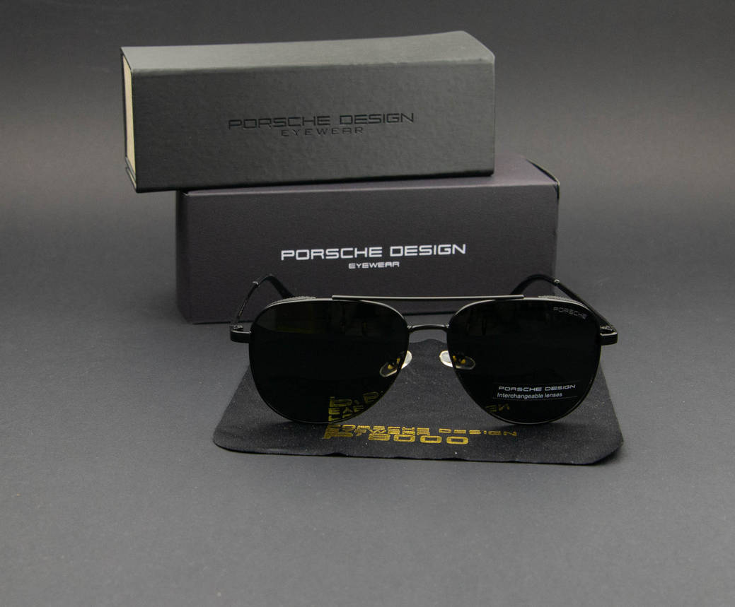 Окуляри чоловічі сонцезахисні Porsche Design (арт. 9101) глянсові, фото 1