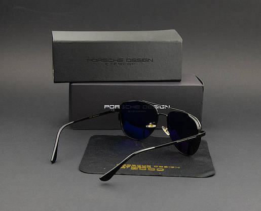 Окуляри чоловічі сонцезахисні Porsche Design (арт. 9101) глянсові, фото 5