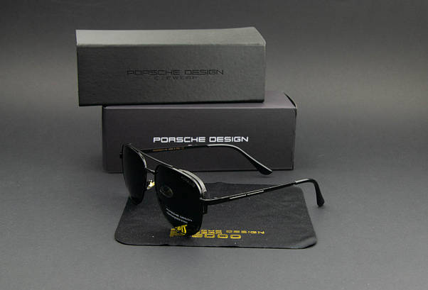 Окуляри чоловічі сонцезахисні Porsche Design (арт. 9101) глянсові, фото 4