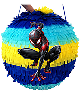 Пиньята Черный человек паук марвел супергерои marvel пиньята черный спайдермен 90 см обхват