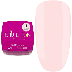 Гель для нарощування EDLEN Builder gel №4 15 мл, рожевий