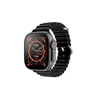 Сенсорные смарт-часы T800 Ultra (Black)-LVR