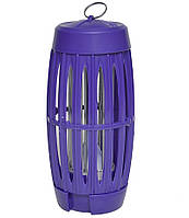 Знищувач комах Hilton MK-1924, Purple, 4х5W, площа дії 30 м2, УФ-LED-лампа А-спектру, ресурс ламп 16000 годин,