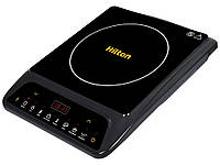 Настільна плита Hilton HIC-150, Black, 1500W, індукційна, 8 режимів, 1 конфорка, керування електронне,