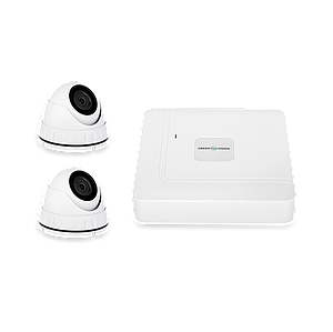 Комплект відеоспостереження вуличний на 2 антивандальні камери GV-K-W63/02 2MP (Lite)